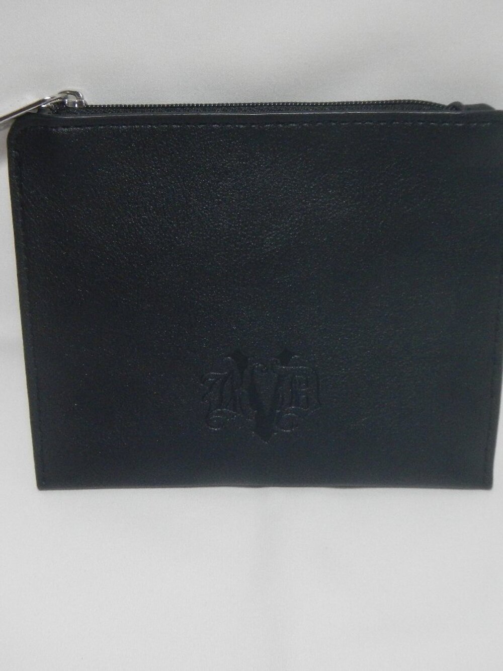 Kat Von D KVD Cosmetic Bag Makep Pouch Wallet Purse Vegan Leather black